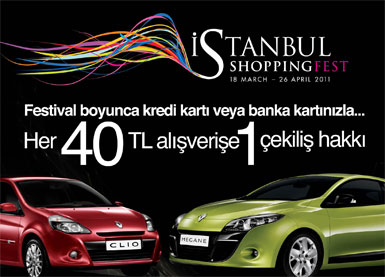 İstanbul Shopping Fest’ten, araba kazanma şansı..