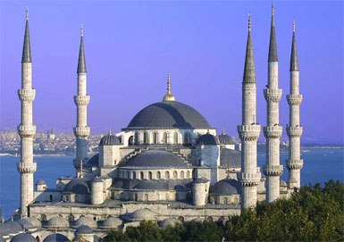 Sultanahmet Camii'ne turistik düzenleme...