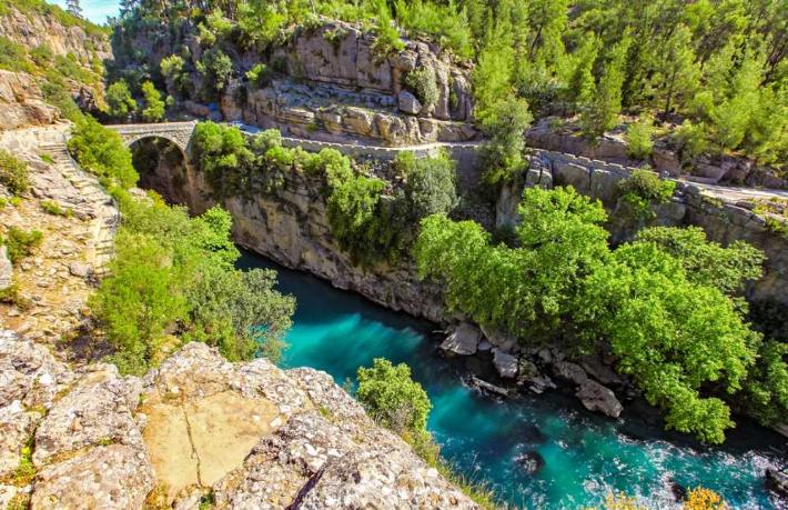 Köprülü Kanyon'dan düşen Alman turist hayatını kaybetti