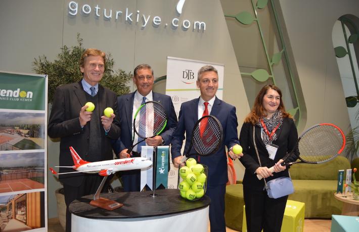 Corendon Turizm Grubu, Alman Tenis Federasyonu’nun Seyahat Partneri oldu