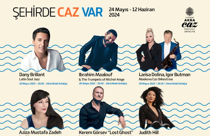 7'nci Antalya Akra Caz Festivali başlıyor