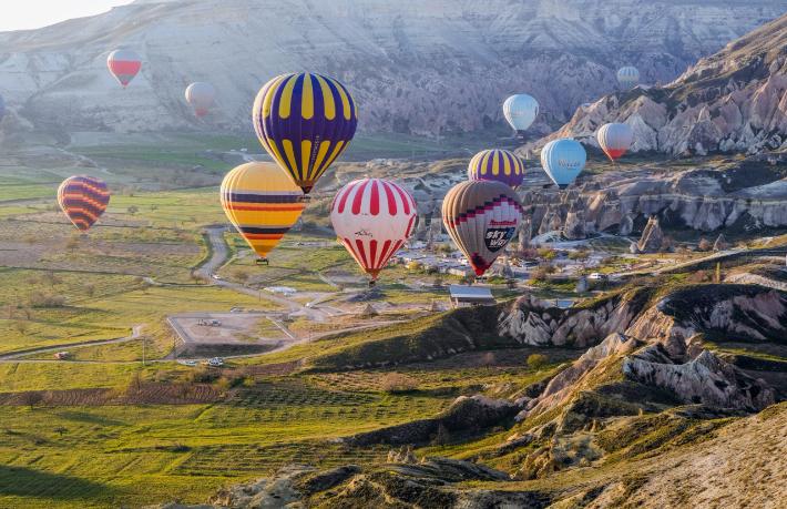 Kapadokya’da balon uçuş alanlarına özel düzenleme