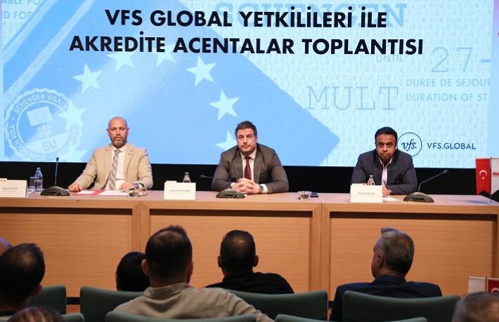 VFS Global Yetkilileri ve Akredite Seyahat Acentaları, vize sorunu için TÜRSAB'ta  buluştu