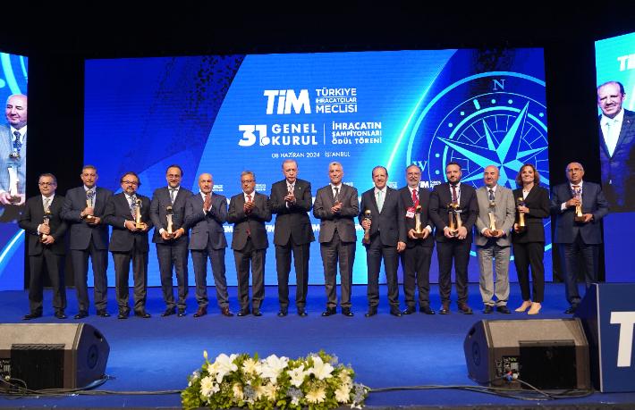 TİM'den ODEON Tours’a ihracat şampiyonluğu ödülü