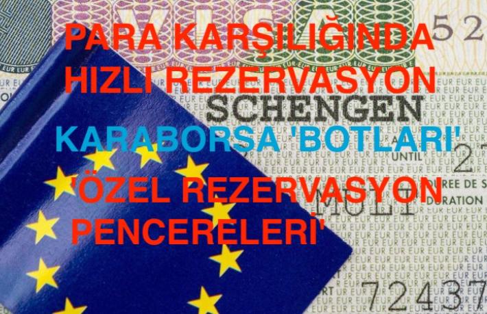 Schengen vizesi karaborsaya düştü