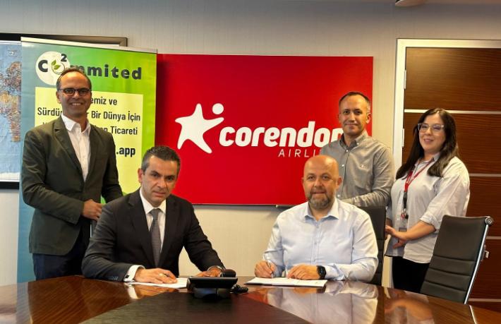 Corendon Airlines, cOmmited.app iş birliği ile karbon nötr bir gelecek için iklim programı başlattı