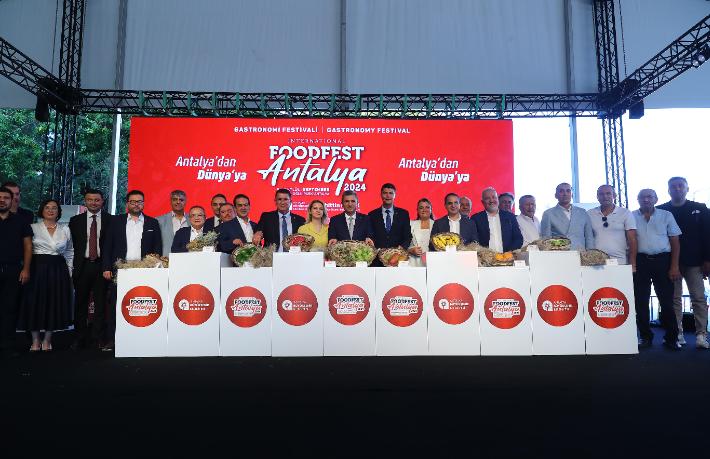 Uluslararası Foodfest Antalya Gastronomi Festivali sona erdi