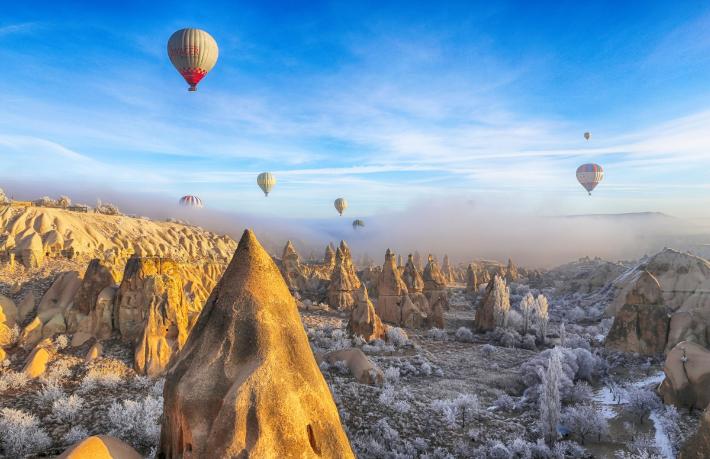 Uçuşların yüzde 80'i Kapadokya'dan... Balonlar rekora uçuyor