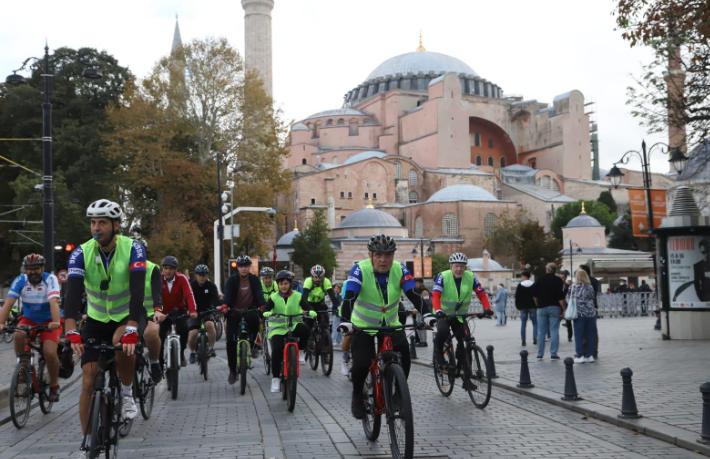 6'ncı Tarihi Yarımada Bisiklet turu yapıldı