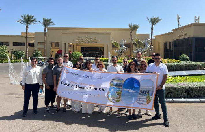 AJet, ilk Fam Trip’ini BookingAgora ile Sharm El Sheikh’e yaptı