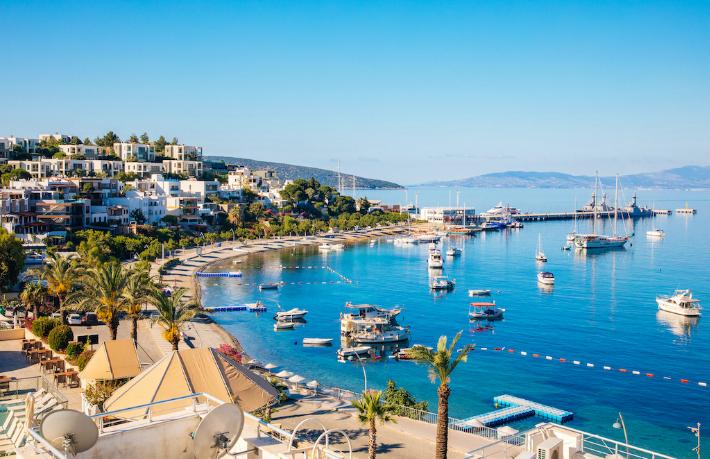 Bodrum'a 10 ayda 1 milyon 100 bin turist