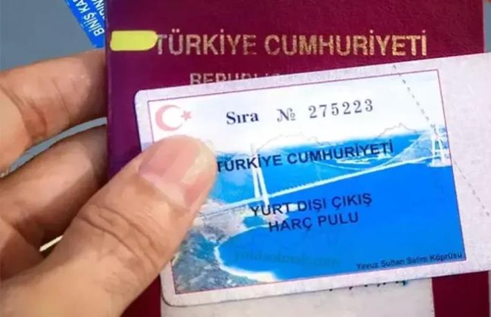 Yurt dışına çıkış harcında yeni dönem yarın başlıyor