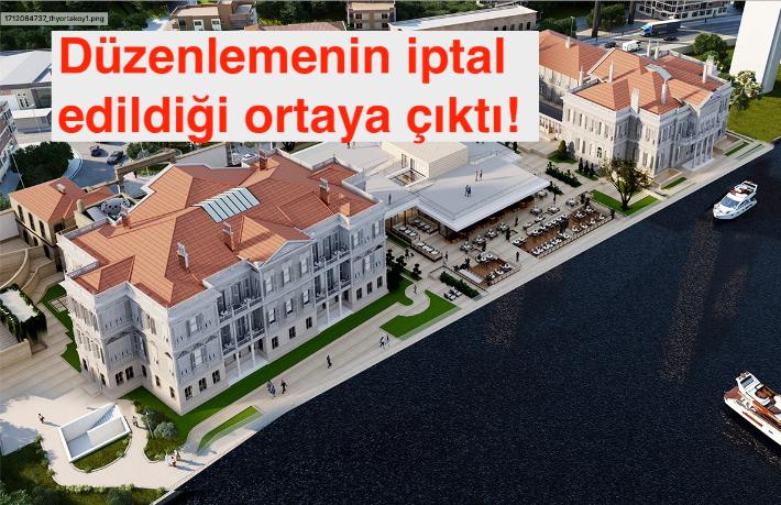 İBB, THY’nin İstanbul Boğazı’ndaki otelleri için harekete geçti