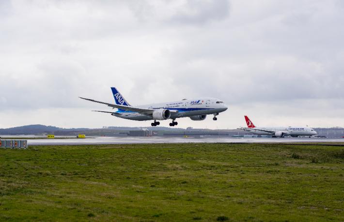 All Nippon Airways'in İstanbul Havalimanı uçuşları başladı