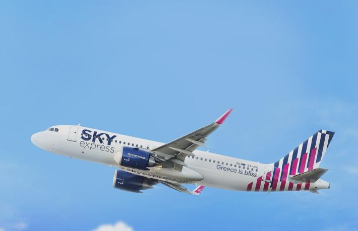 SKY Express, İstanbul-Atina hattında 10 bin yolcuya ulaştı