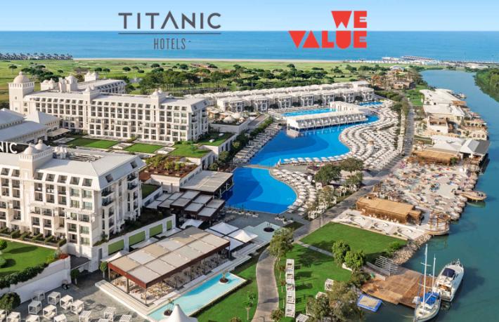 Titanic Hotels We Value konsepti ile geleceğe değer katıyor