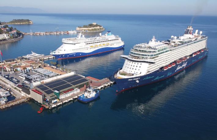 Ege Port Kuşadası, enerjisini güneşten elde ediyor