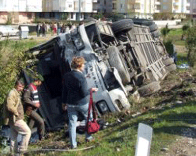 Turizm şoförleri bagajda yatarsa, daha çok kaza olur...