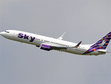 Sky Airlines da, iç hatlarda uçacak...