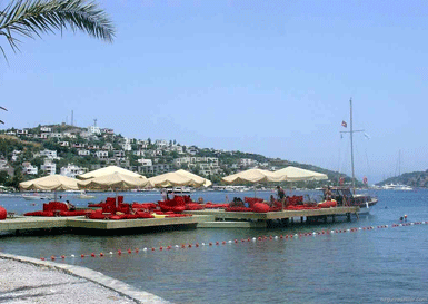 Bodrum'da sosyete plajları halka açılıyor...