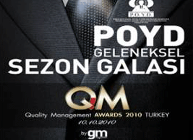 Quality Management Awards 2010 ödülleri için start verildi...