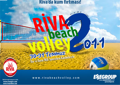 Riva Beach Volley'de büyük heyecan...