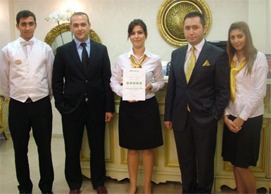 White House Hotel'e 'Certificate Of Excellence' ödülü…